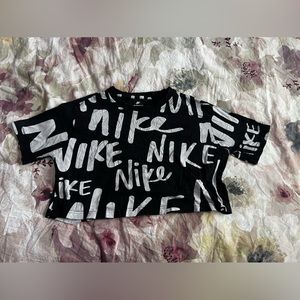 Nike crop shirt